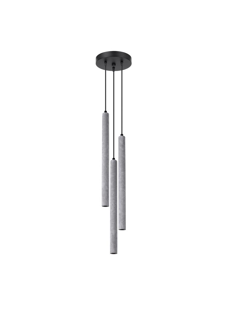 Sollux Lampa wisząca PASTELO 3P beton SL.1273