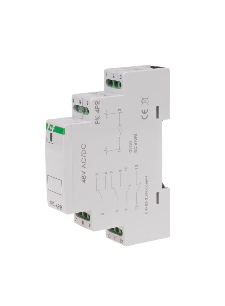 Przekaźnik elektromagnetyczny PK-4PR 48V PK-4PR-48V F&F