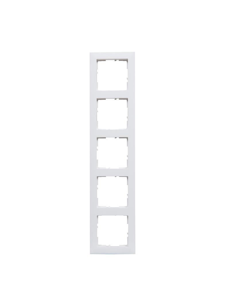 SUNO - Ramka - 5x, Biały, Legrand
