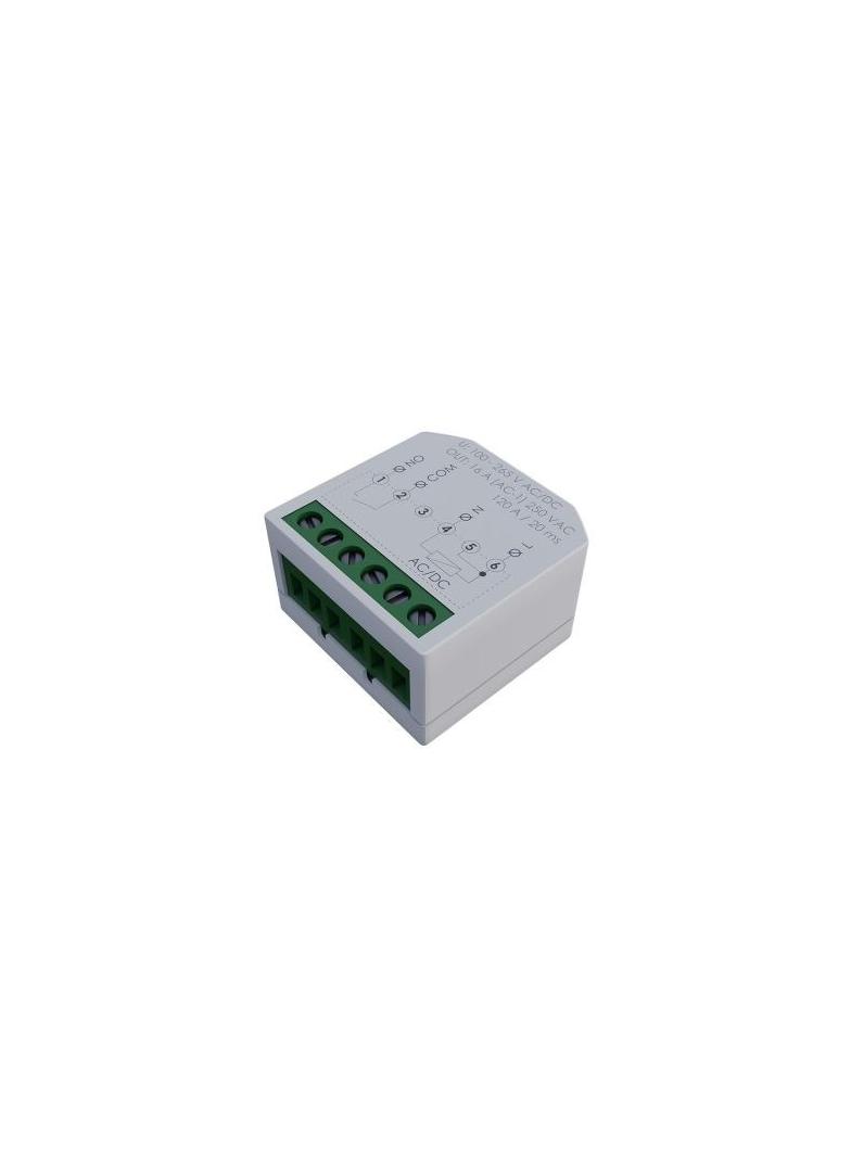 Miniaturowy przekaźnik elektromagnetyczny 1Z 16A montaż podtynkowy,U=100-265V AC,styk:1Z 16A (120A F PP-1Z-LED-Pico F&F