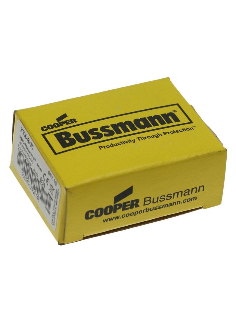 CLASS CC FAST ACTING FUSE 30A 600VAC Limitron Klasa CC KTK-R-30 EATON