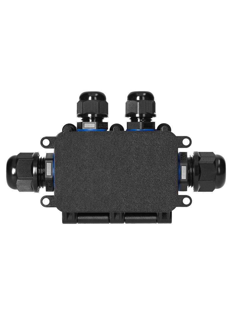 Puszka natynkowy HD IP68, 0,5-6,0mm2 ,2 dławnice M20, 2 dławnice M16, układ T