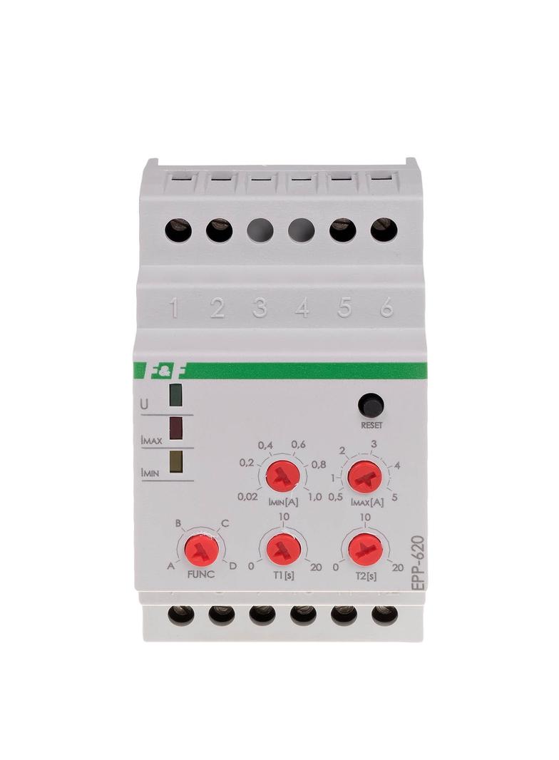 PRZEKAŹNIK PRIORYTETOWY, CZTERO-FUNKCYJNY, STYKI:2X2P, IMAX=16A, MONTAŻ NA SZYNE, 3 MODUŁY
