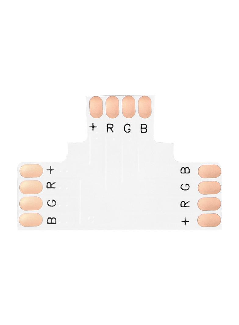 Złączka LED RGB 10mm trójnik "T"
