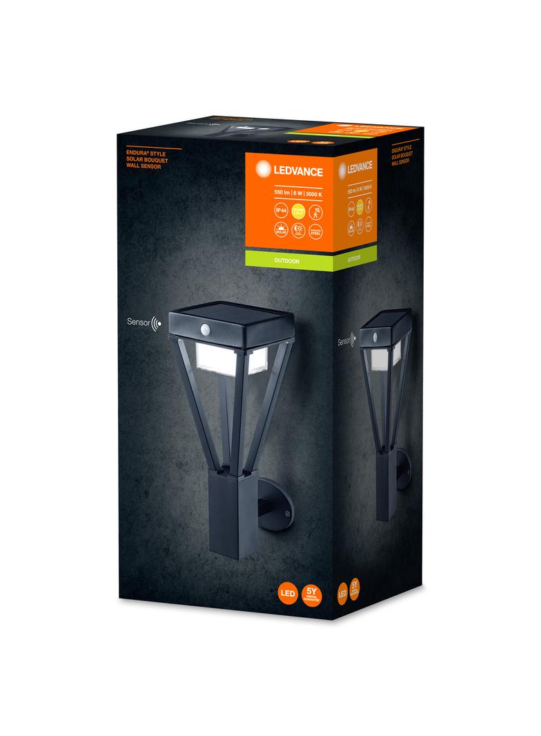 ENDURA STYLE SOL BOUQUET WALLSEN BK Oprawa zewnętrzna