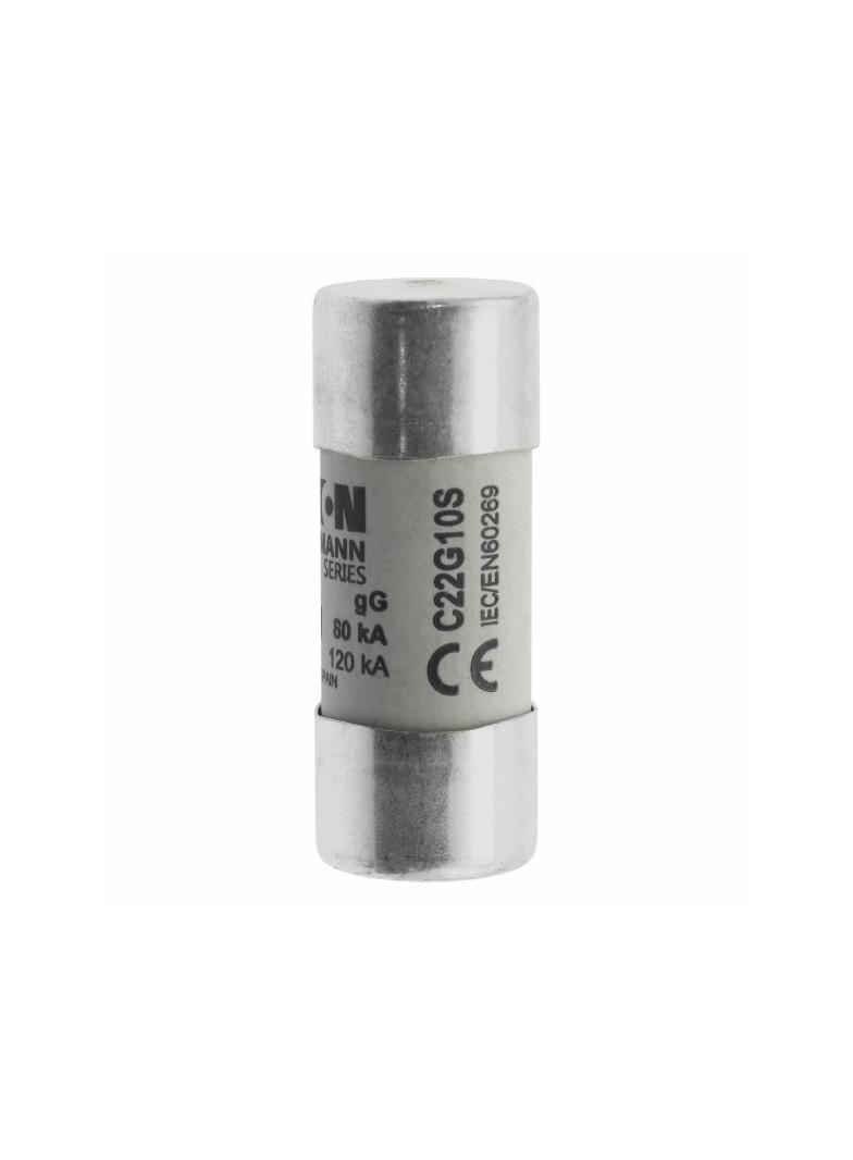 C22G10S Wkładka cylindryczna z wybijakiem 22x58 10A GG 690V AC C22G10S EATON
