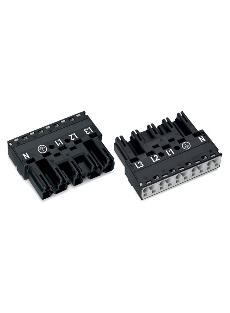 WINSTA wtyk 5-torowy czarny