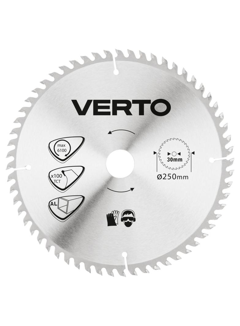 Tarcza do pilarki, widiowa, 250 x 30 mm, 100 zębów, do aluminium