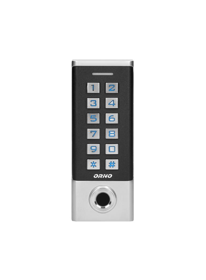 Zamek szyfrowy hermetyczny z czytnikiem kart i breloków zbliżeniowych oraz czytnikiem linii papiparn