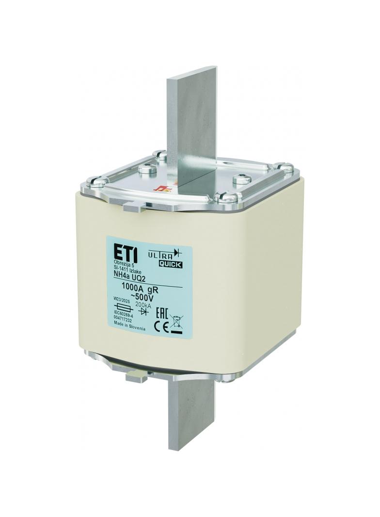 Wkładka topikowa ultraszybka M4aUQ2/1000A 500V 004717232 ETI