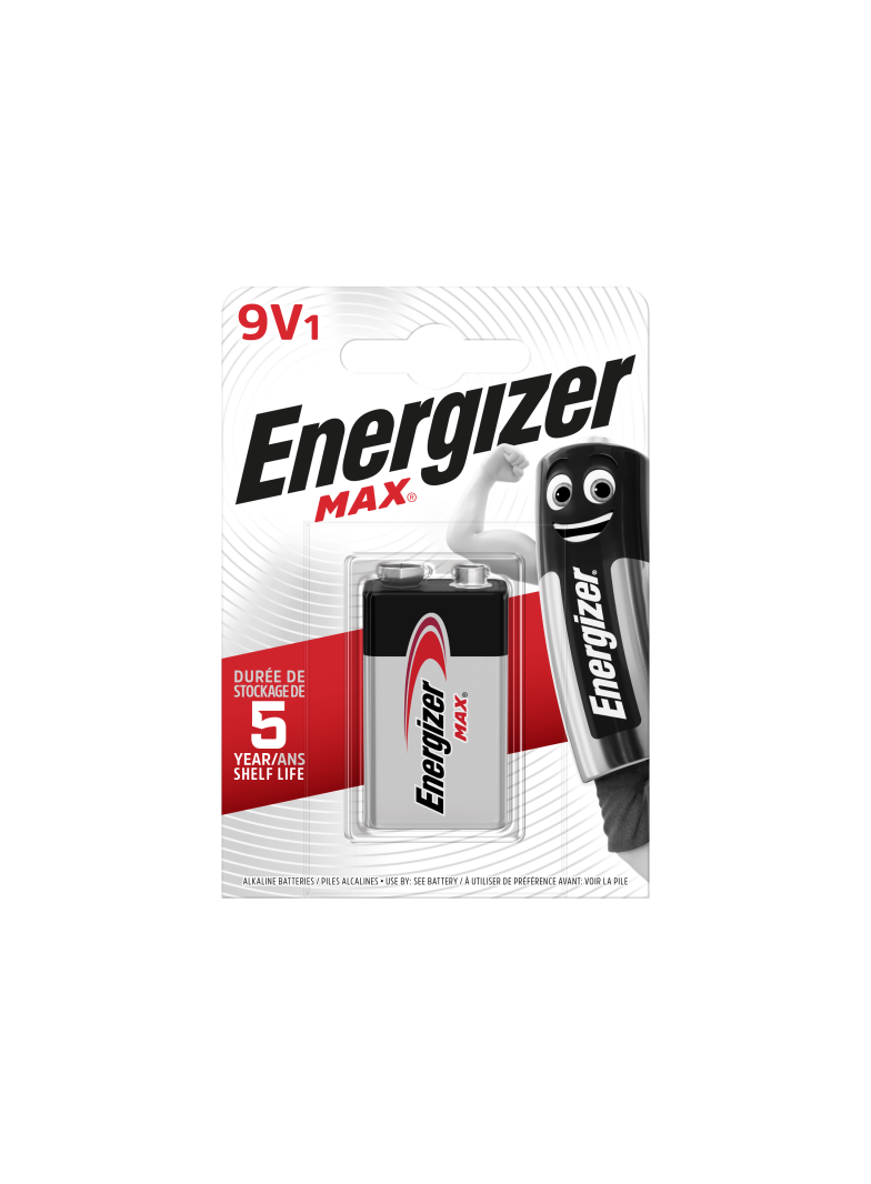 BATERIA ENERGIZER MAX 9V /1 sztuka