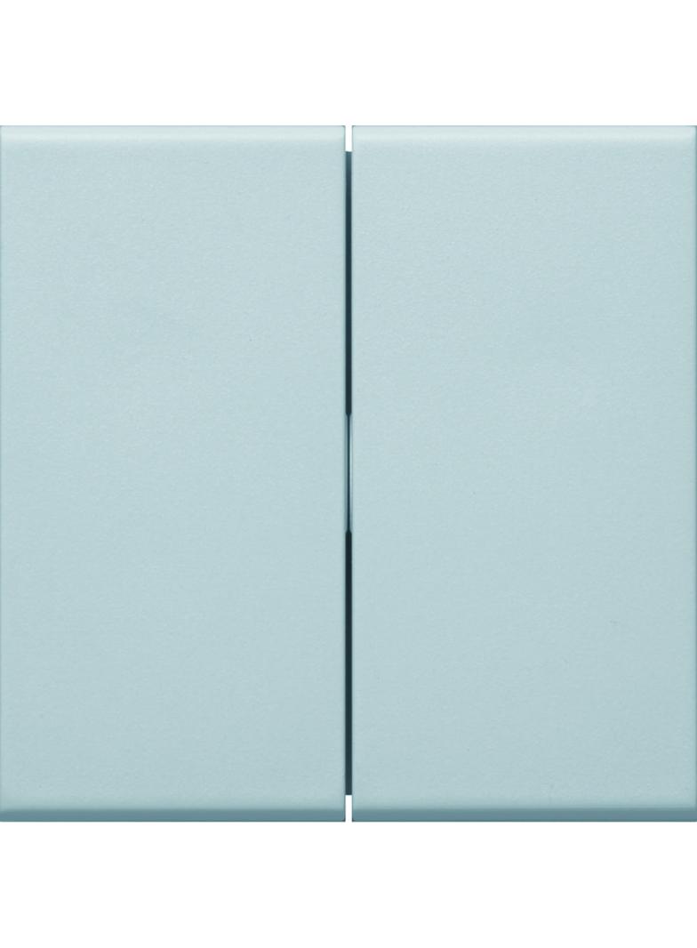 tehalit.WA Klawisze do łącznika 2-klawiszowego PC-ABS bezhalogenowy lakier alu