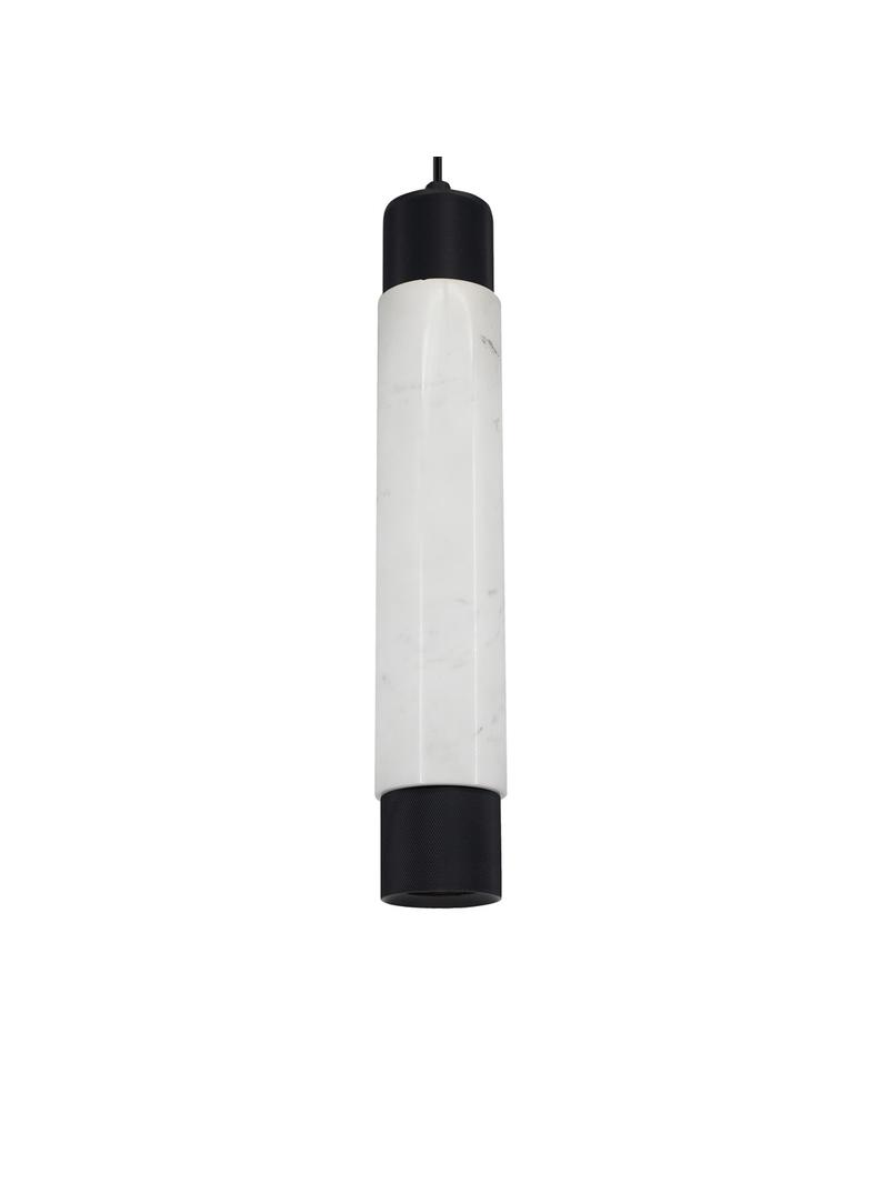Milagro lampa wisząca Marble GU10 biało/czarna ML6341