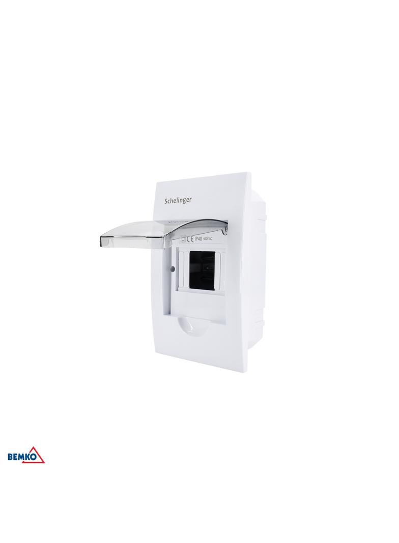 ROZDZIELNICA PODTYNKOWA IP40 ZACISKI 4N+4PE 1x4P