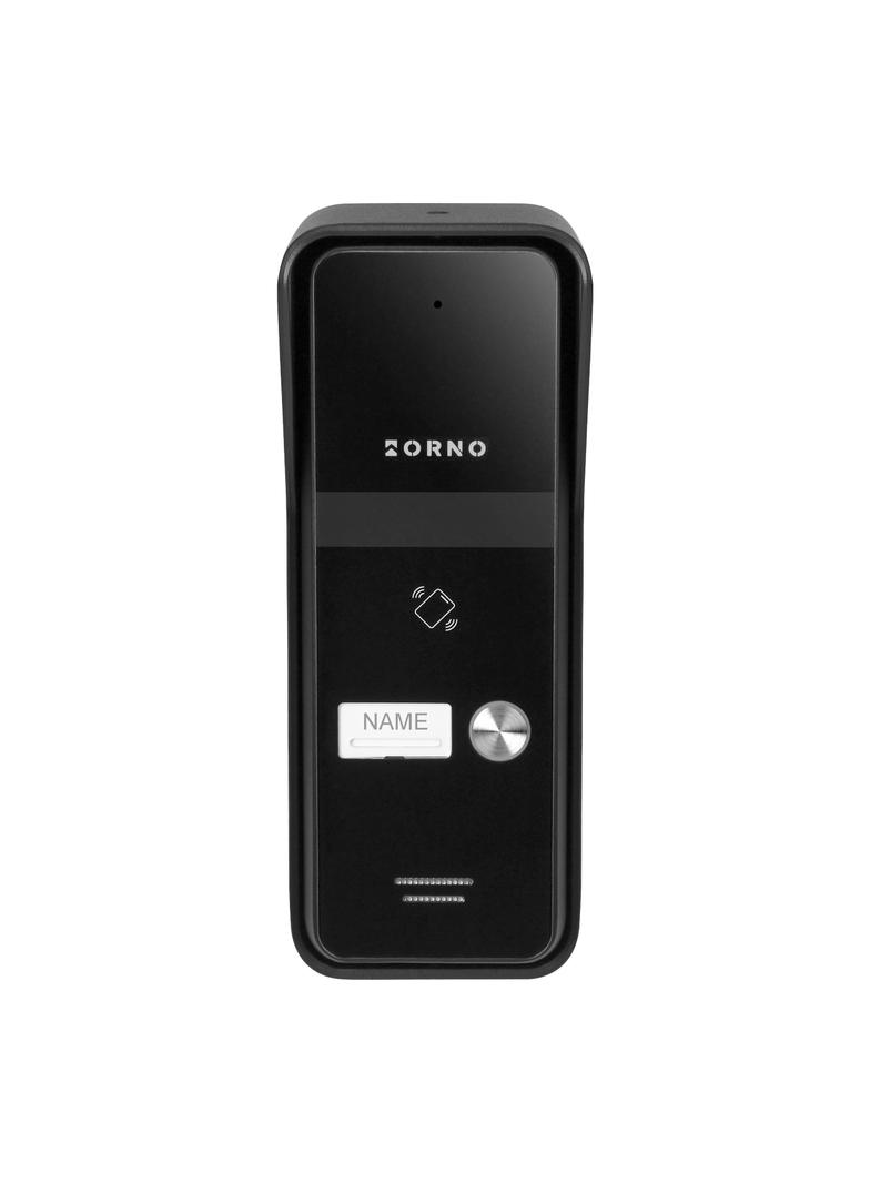 ENIR, zestaw domofonowy jednorodzinny, 2-żyłowy, z czytnikiem breloków, biały