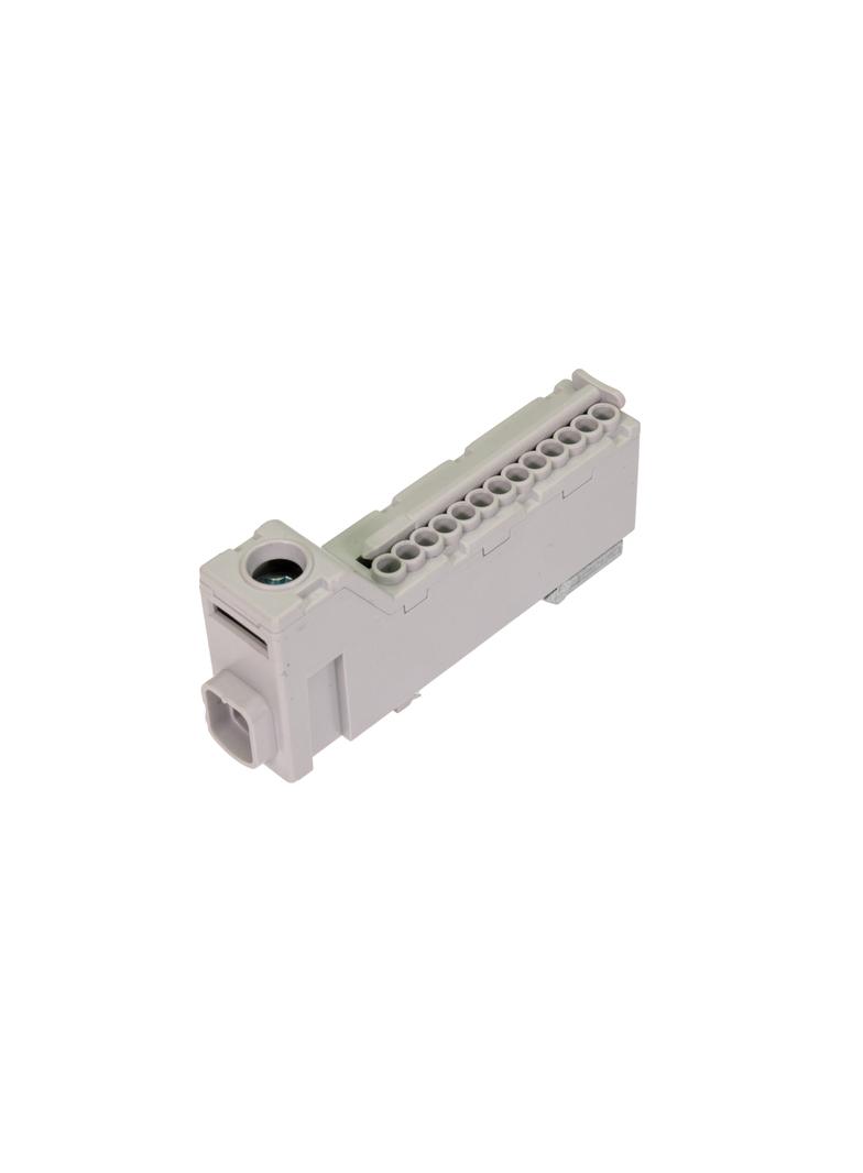 LZB 14/SZ Listwa zaciskowa bezgwintowa LZB szara 14-torowa 63A (1x 25mm2 + 13x 2,5mm2) PAWBOL