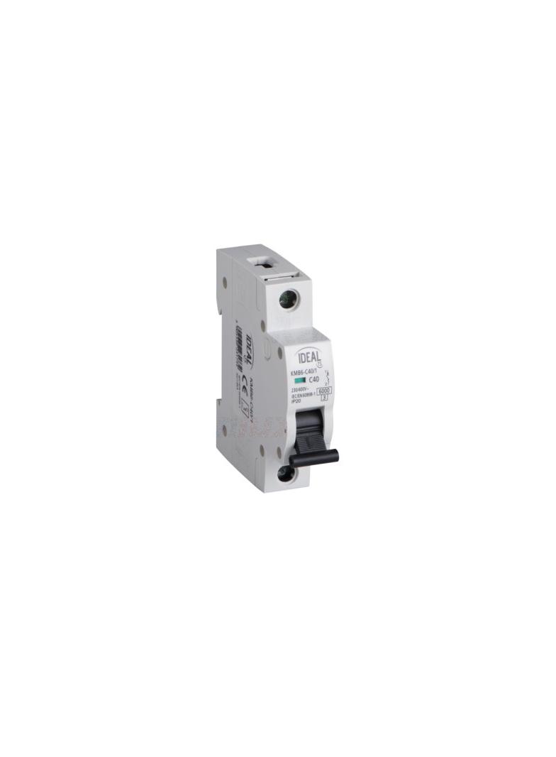 KMB6-C40/1 Wyłącznik nadprądowy IDEAL TS 1P KMB6-C40/1 6kA KANLUX