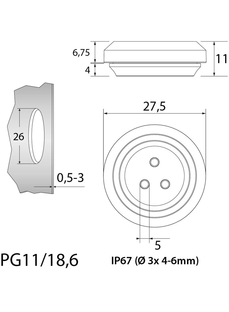 TSSM PG11 CZ-rzepust dławiący Multi 34.612 OPATÓWEK