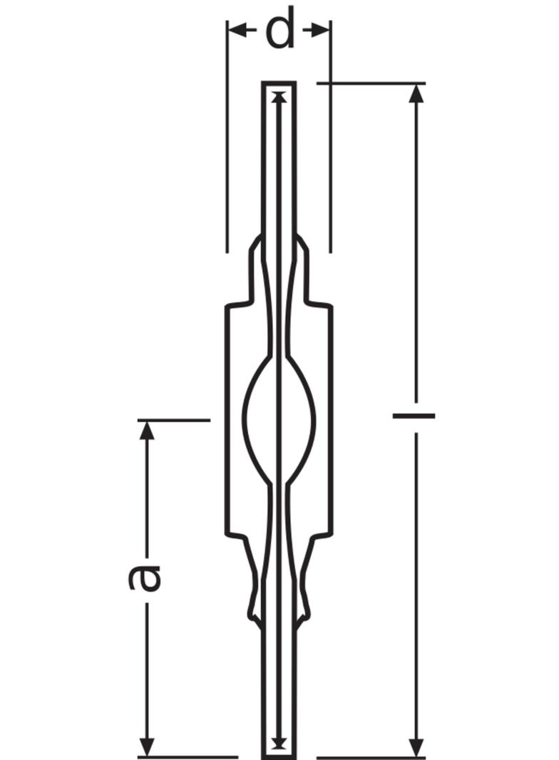 Lampa wyładowcza HQI TS 70W NDL UVS