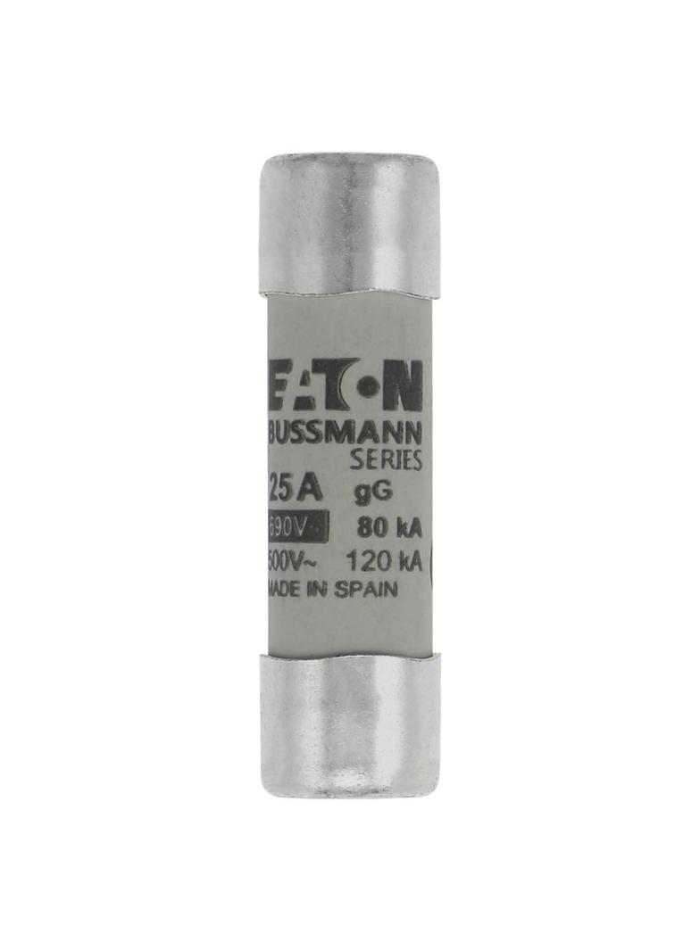 CYLINDRICAL FUSE 14 x 51 25A GG 690V AC Wkładka cylindryczna 14 x 51mm 25A GG 500V AC C14G25 EATON