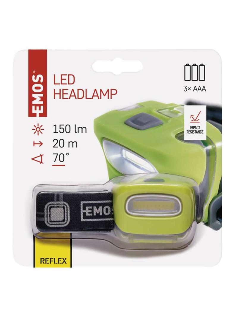 Latarka czołowa LED 2W 140W 3xAAA P3528 EMOS