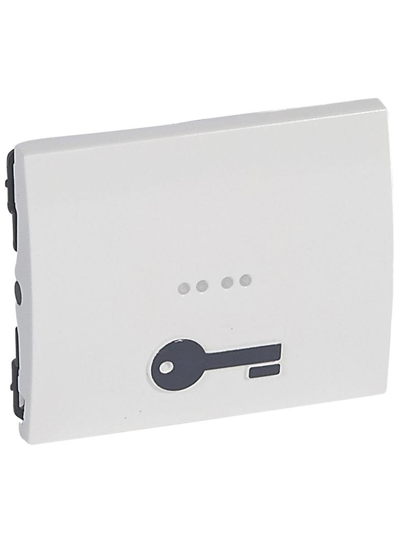 SISTENA LIFE KLAWISZ ARCTIC Z SYMBOLEM KLUCZA DO MECHANIZMÓW PODŚWIETLANYCH, Legrand