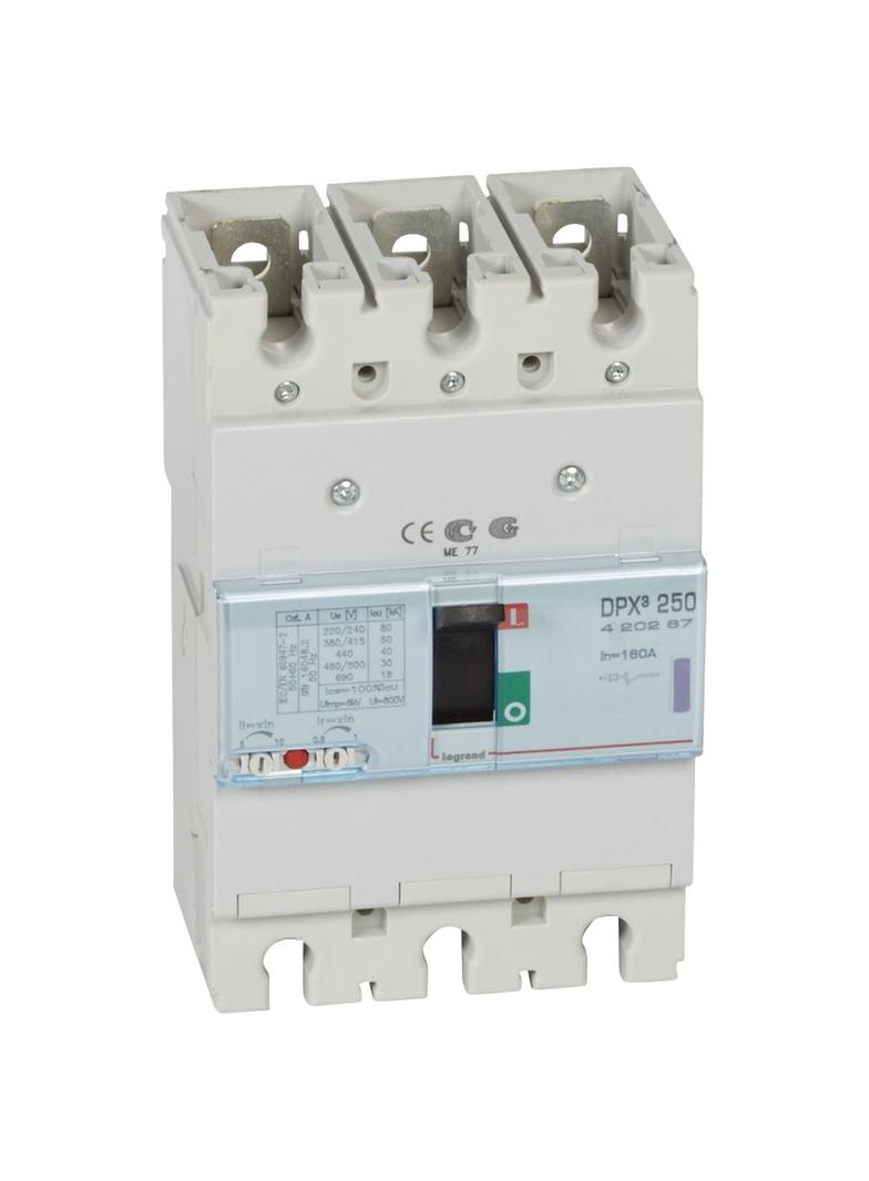 Wyłącznik DPX3250 3P 160A 50Ka 420267 LEGRAND