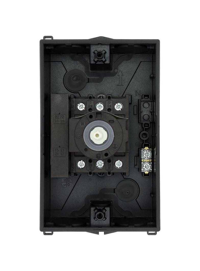 Łącznik krzywkowy 0-1 3P 25A 1Z 1R w obudowie IP65 P1-25/I2/SVB-SW/HI11 207295 EATON