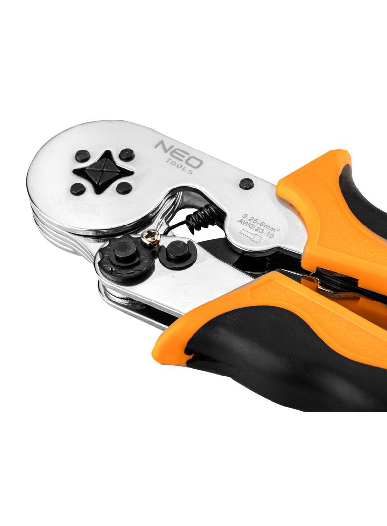 Zaciskarka końcówek tulejkowych, średnica tulejek: 0.25 - 6 mm2