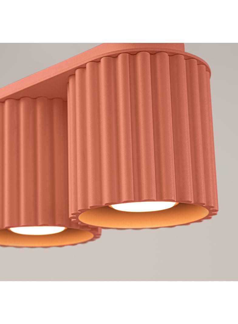 SOLLUX Plafon AURA 2 brzoskwiniowy GU10 ; SL.1825