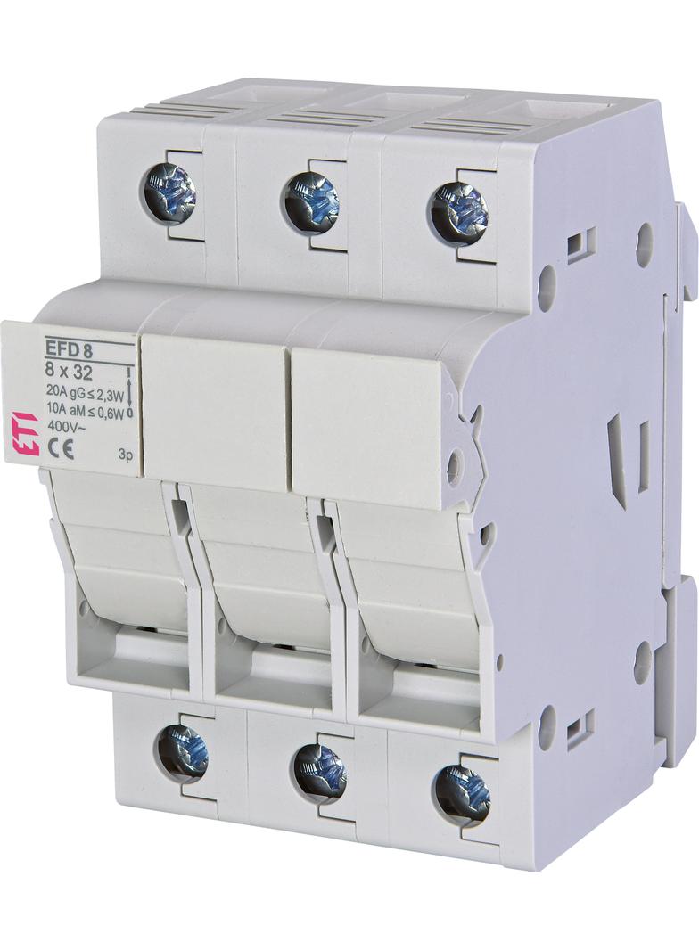 EFD 8-A 3p - Rozłącznik bezpiecznikowy z adapterem
