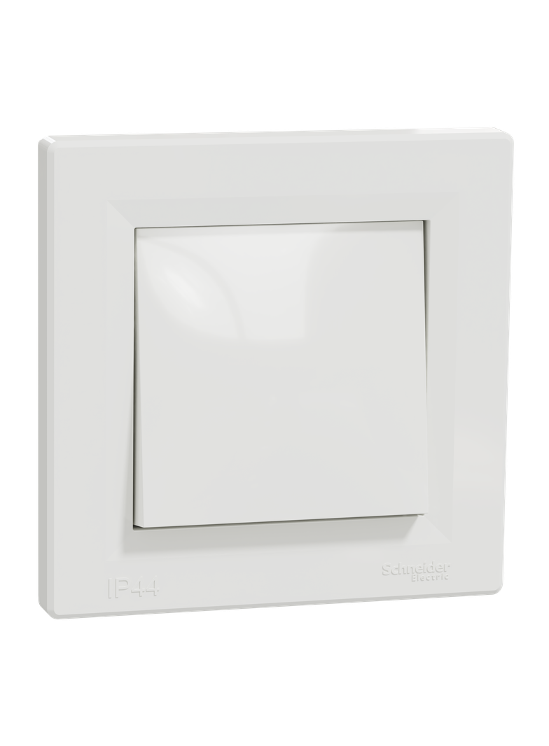 Asfora, łącznik schodowy, IP44, biały