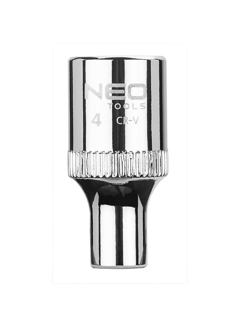 Nasadka sześciokątna 1/4", 4 mm, superlock