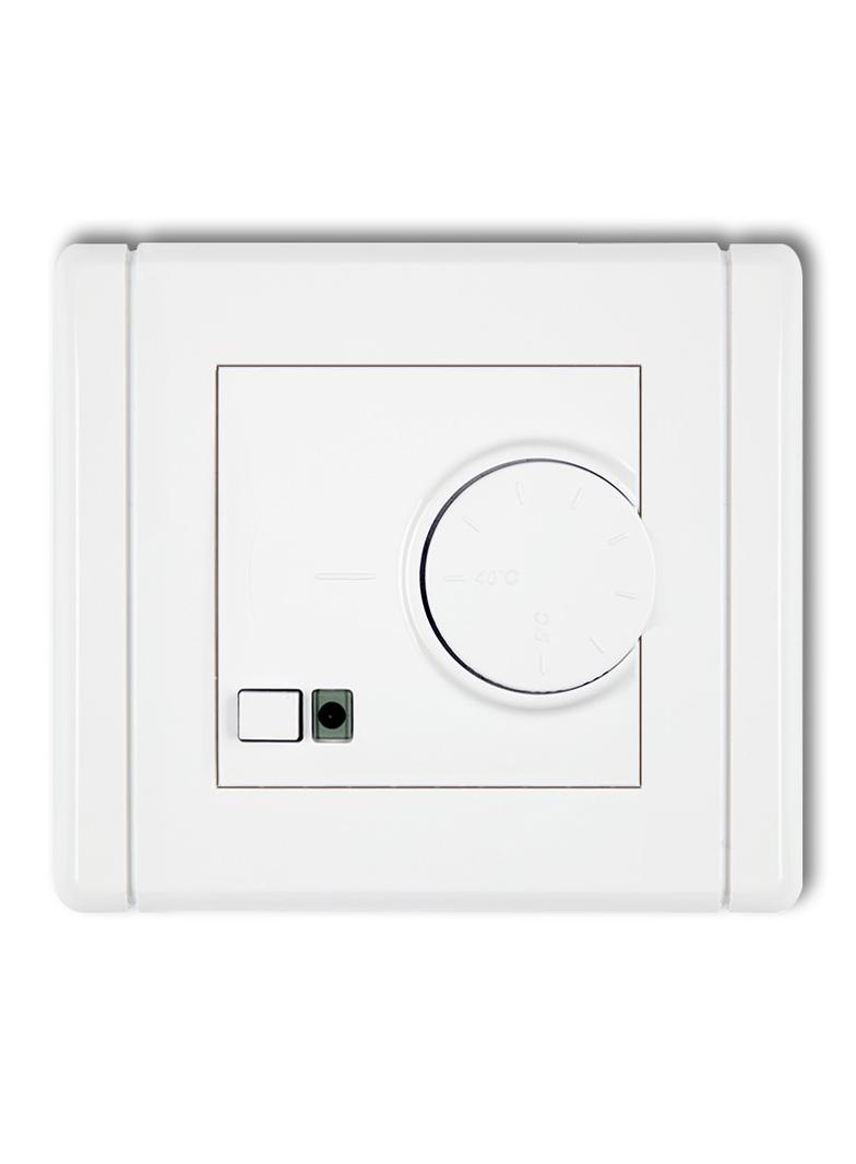 FLEXI Elektroniczny regulator temperatury z czujnikiem powietrznym biały