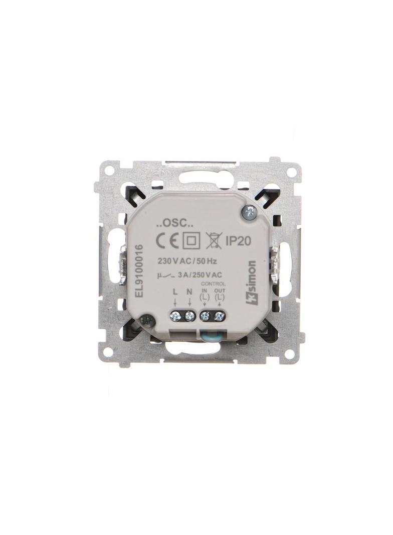 Simon 54 Oprawa oświetleniowa LED z czujnikiem ruchu 230V AC 1.4 W białe neutralne 4000 K brąz mat