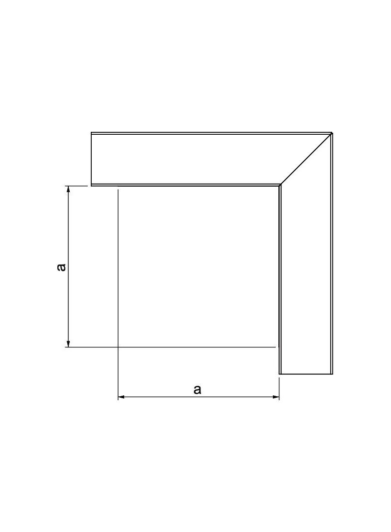 NAROŻE PŁASKIE LKM40X 40 ST.FS
