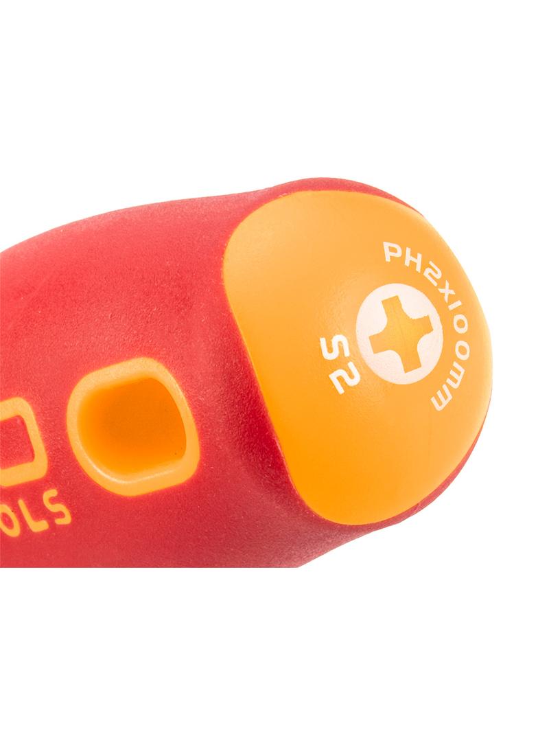 Wkrętak krzyżowy 1000V, PH2 x 100 mm, SvCm