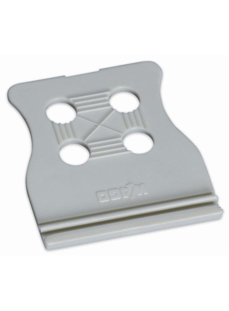 płytka odciążająca przewody jasnoszara