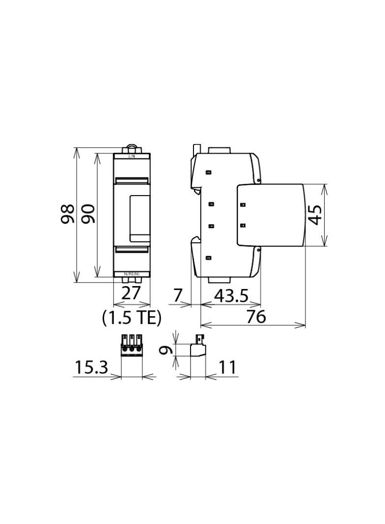 Ogranicznik przepięć guard SE 952940 DEHN
