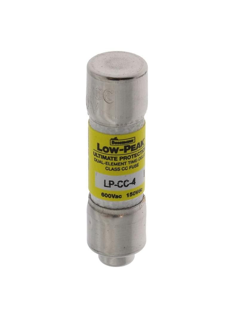 LOW PEAK CC TIME DELAY 4A 600 VAC/150VDC zwłoczna klasa CC LP-CC-4 EATON