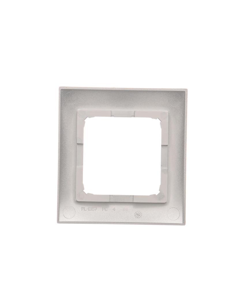 Simon 54 Premium Ramka 1-krotna PREMIUM IP20 / IP44 srebrny mat DR1/43 KONTAKT