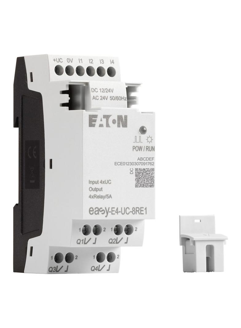 EASY-E4-UC-8RE1 easyE4 rozszerzenie 12-24VDC 24VAC 4DI 4DO-R 197217 EATON