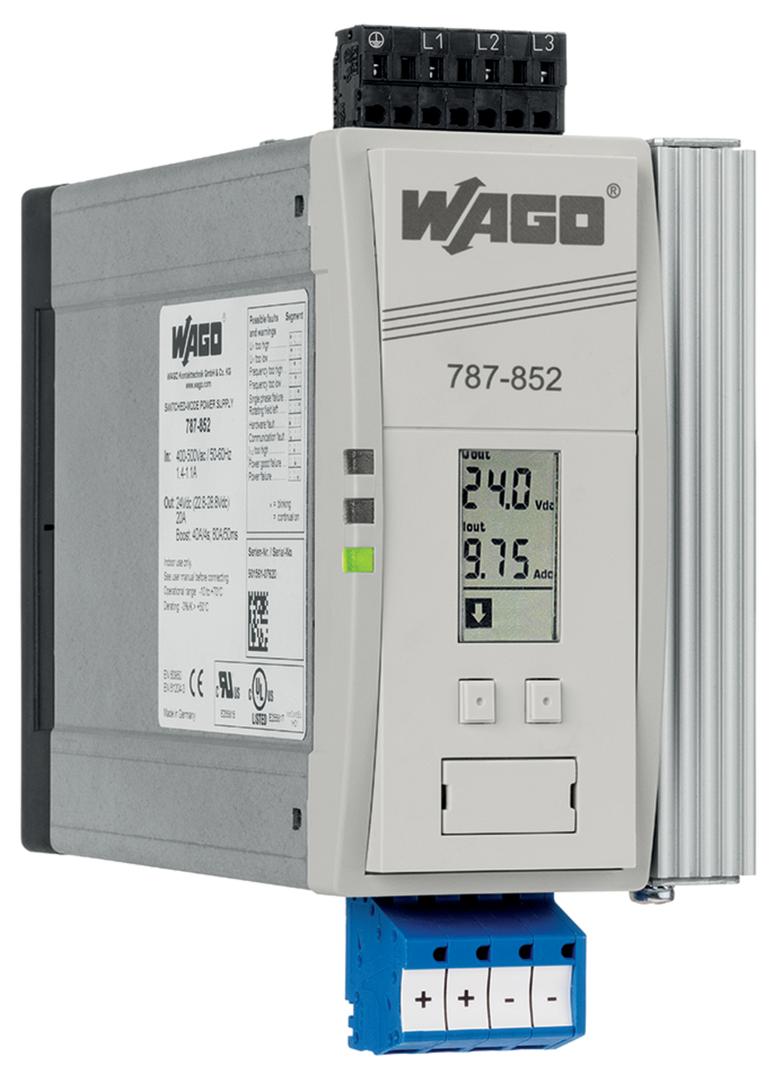 EPSITRON zasilacz 24V DC 20A 3-faz. WAGO