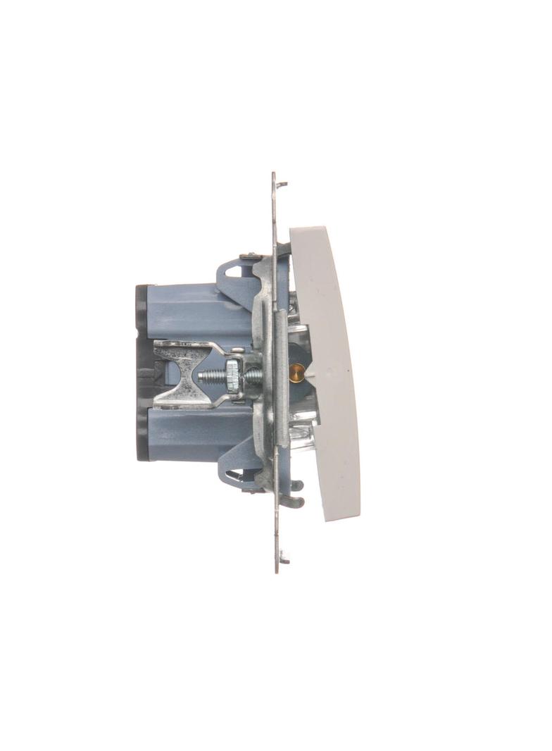 Simon 54 Przycisk „światło” 16A z. śrub. biały