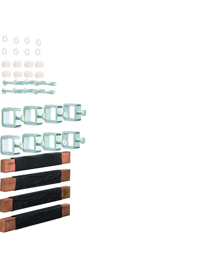 univers Łącznik szyn zbiorczych 20x5/10mm 4-pol. 60mm UM05C HAGER