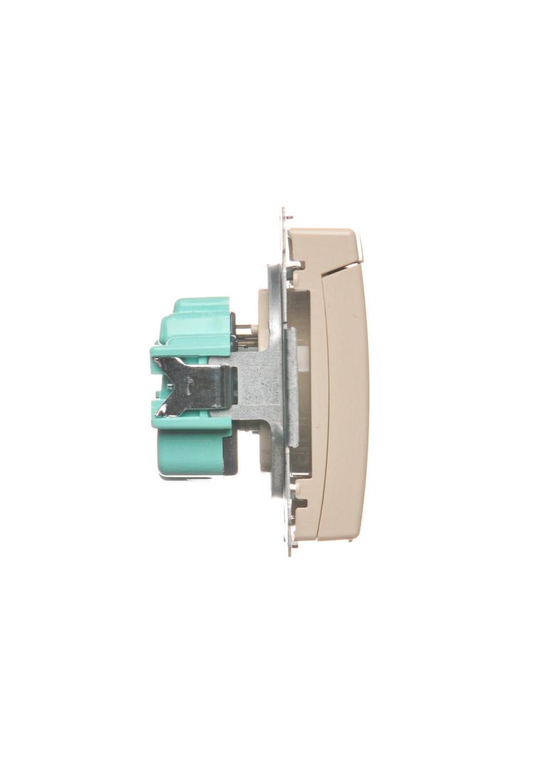 Simon Basic Gniazdo wtyczkowe z uziemieniem bryzgoszczelne IP44 16A 250V zaciski śrubowe beż BMGZ1B.01/12 KONTAKT