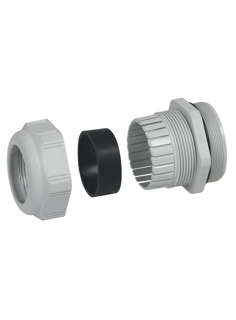 Dławik Plastikowy IP68 Iso63 Ral7035 381583 LEGRAND