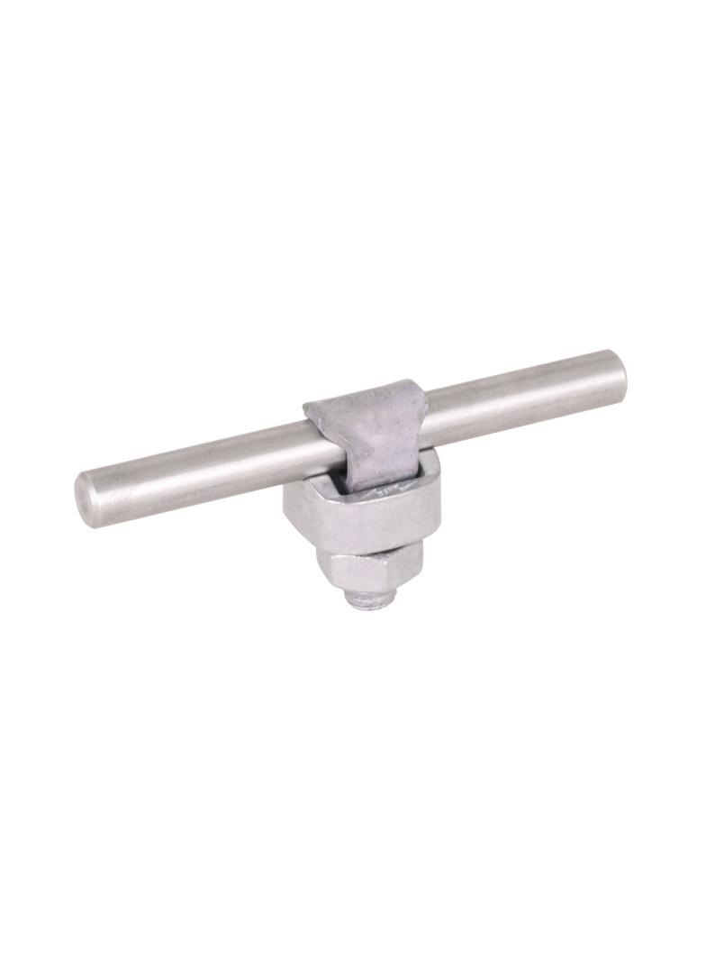 Zacisk KS, 1-częściowy M10, podkładka sprężysta, St/tZn