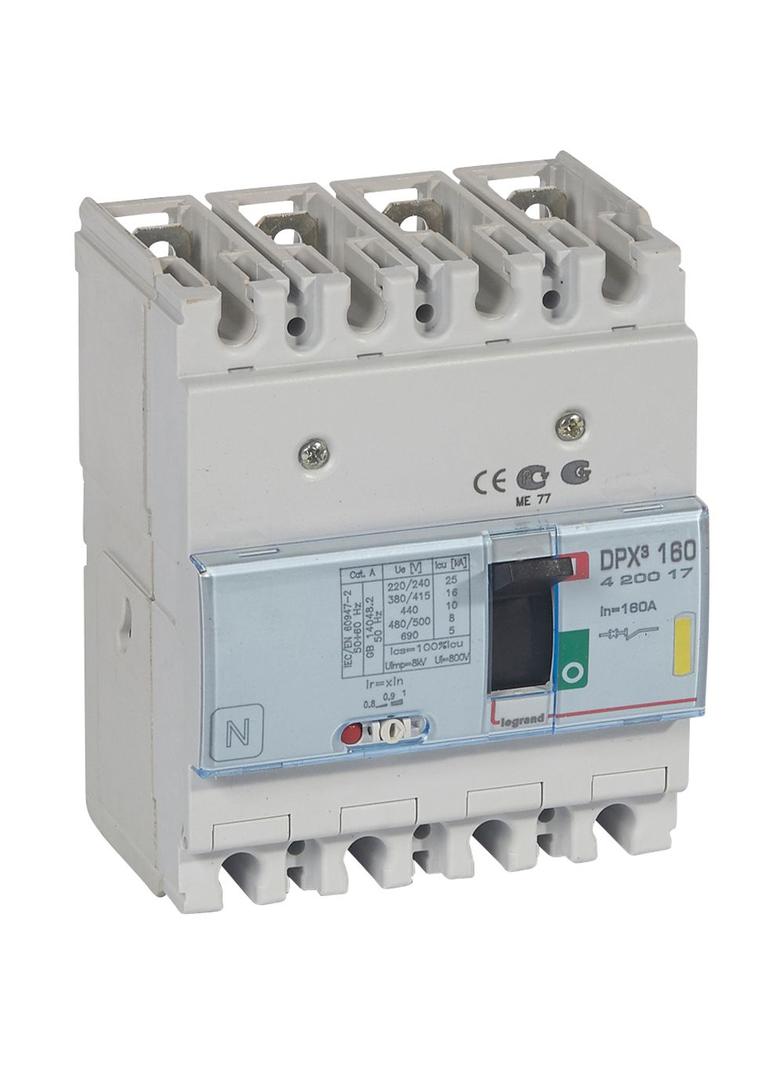 Wyłącznik DPX3160 4P 160A 16kA 420017 LEGRAND