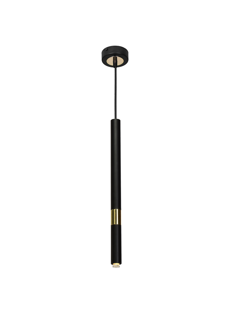 lampa wisząca Monza G9 czarno/złota MLP6333 Milagro